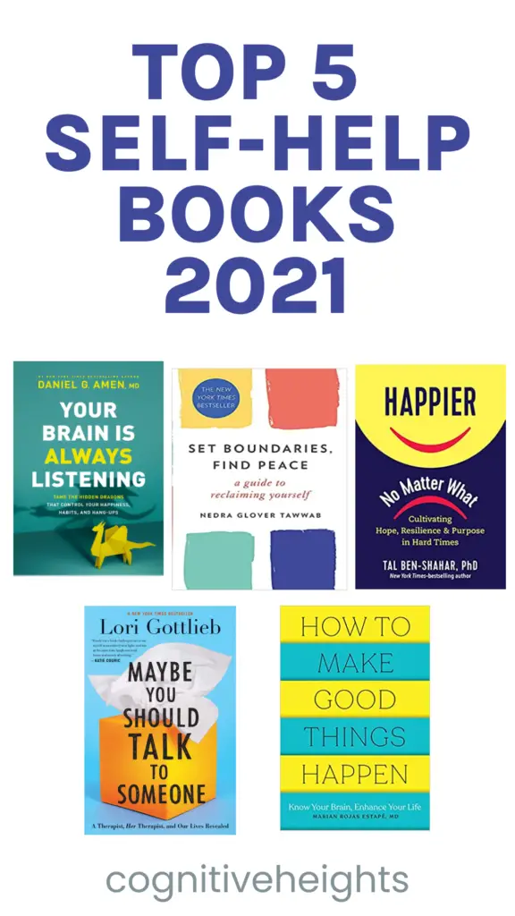 Top 5 Self Help Books to Read in 2021 Cognitive Heights